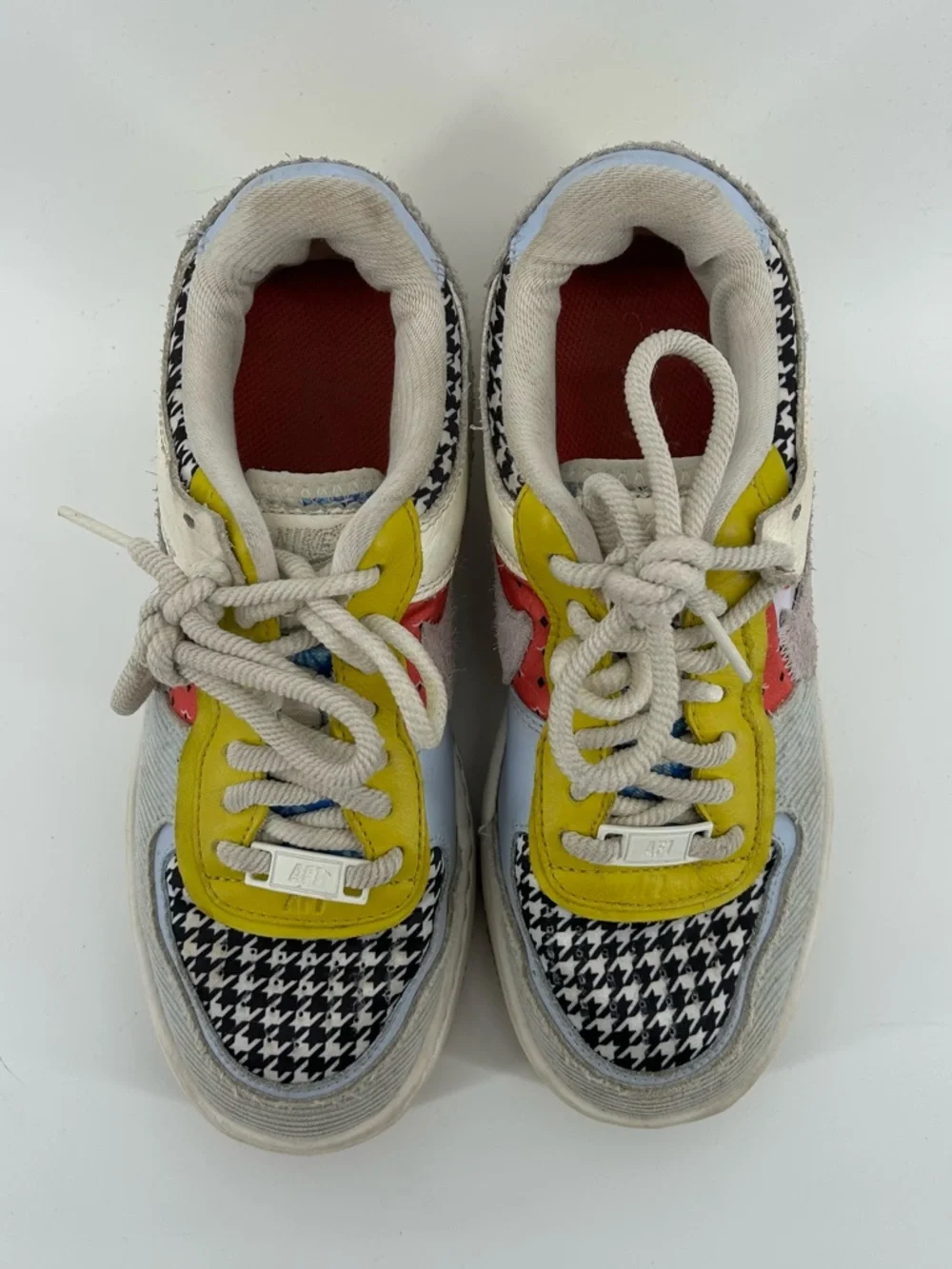 Nike AF 1 Shadow Multicolor Patchwork  Sneakers
